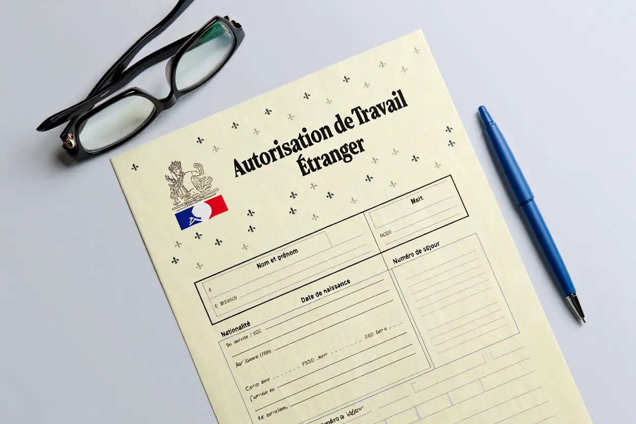 Documents administratifs pour obtenir une autorisation de travail en France