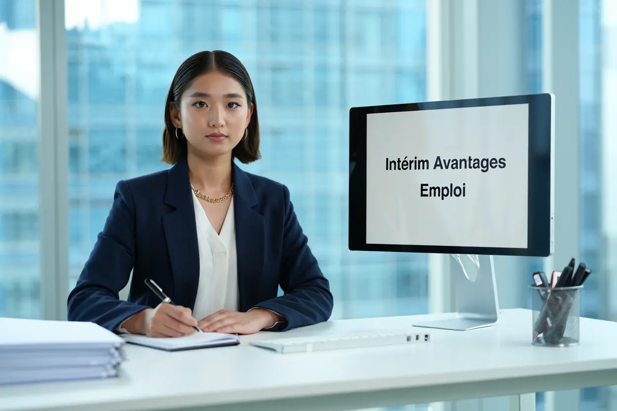 Travailleur intérimaire sur un chantier de construction