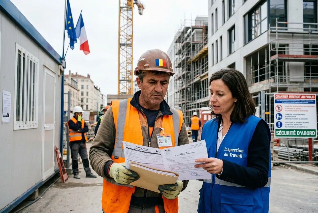 Documentation légale détachement de travailleurs roumains